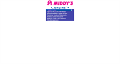 Desktop Screenshot of online.middys.com.au